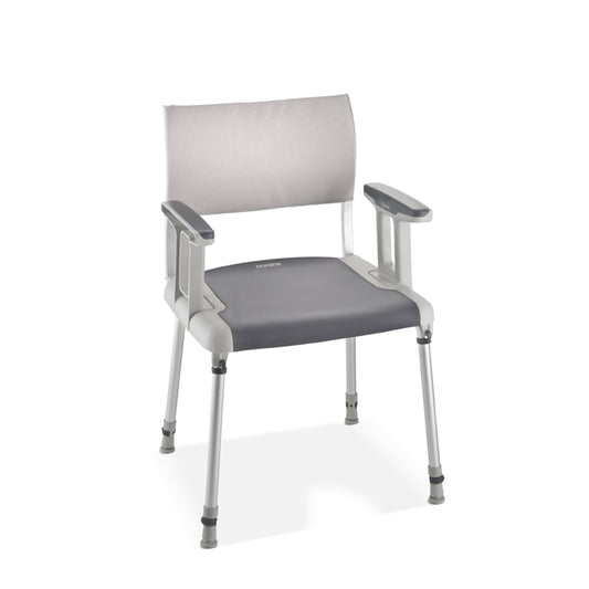 Aquatec Sorrento Duschstuhl - mit Armlehnen, ohne Ausschnitt