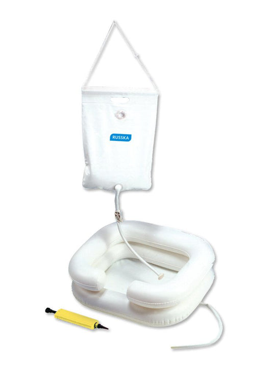 Aufblasbare Haarwaschwanne 2-reihig | Russka